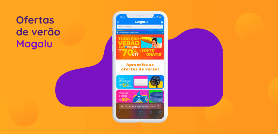 A Magalu frequentemente cria campanhas exclusivas para sua plataforma, possibilitando que os sellers aumentem suas vendas.