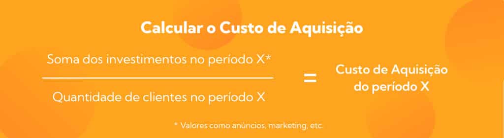 Cálculo de Aquisição de Cliente